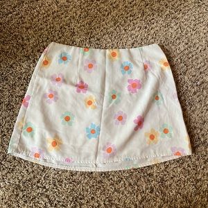 Floral Princess Polly Mini Skirt - Size 6